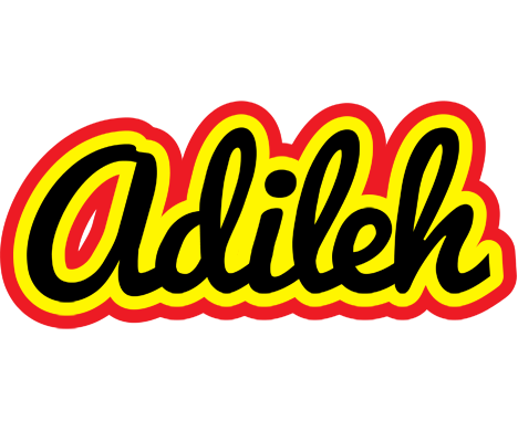 Adileh flaming logo