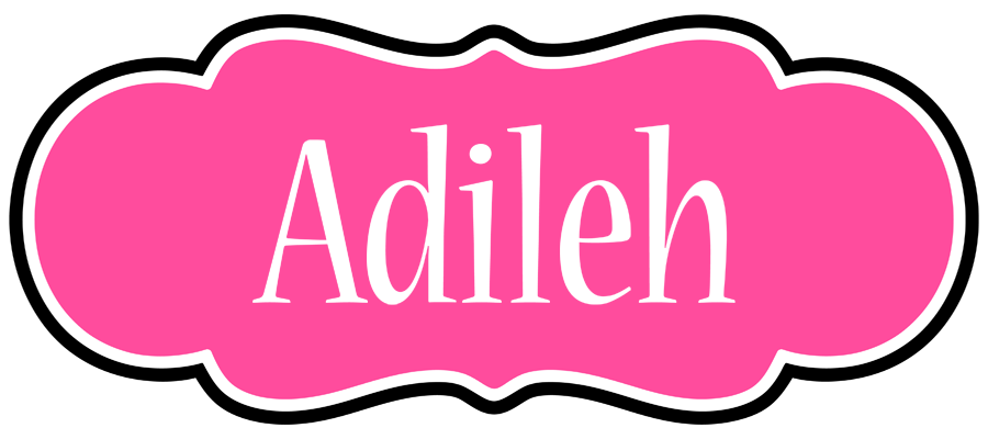 Adileh invitation logo