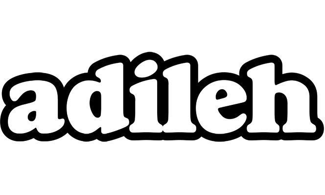 Adileh panda logo