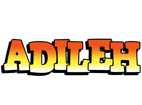 Adileh sunset logo