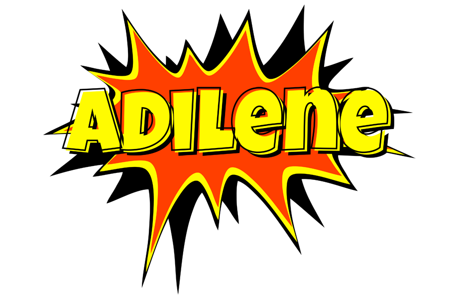 Adilene bazinga logo