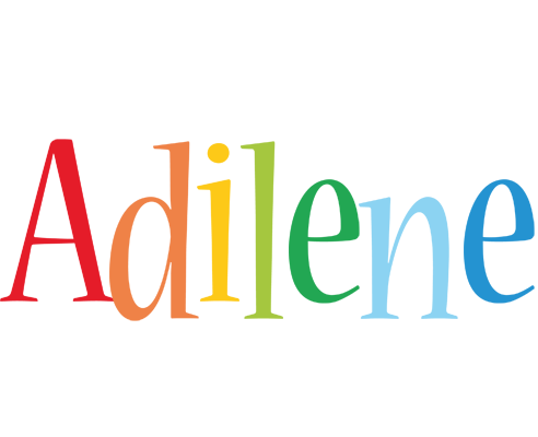 Adilene birthday logo