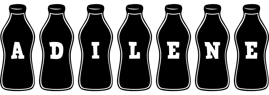 Adilene bottle logo