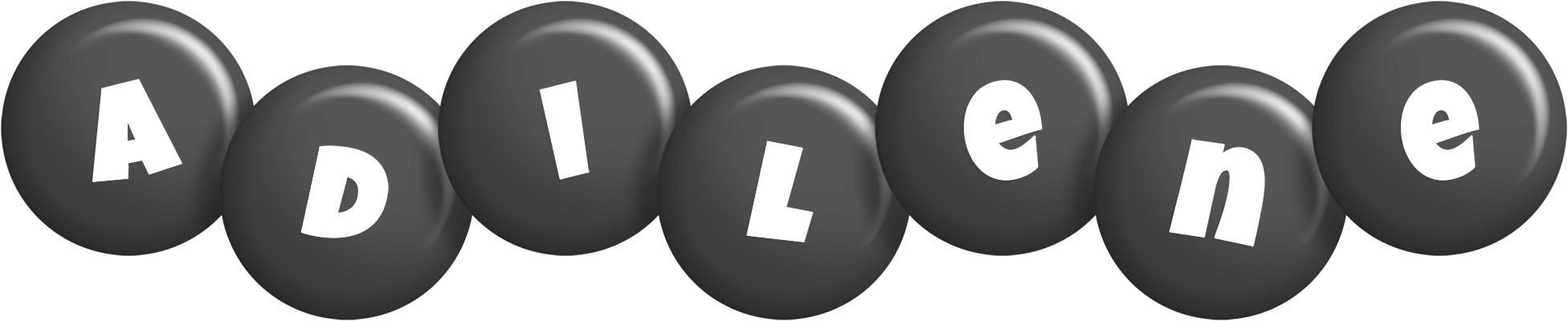 Adilene candy-black logo