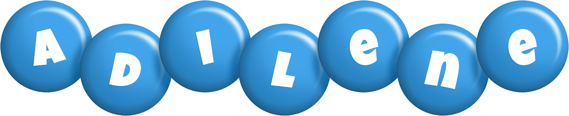 Adilene candy-blue logo