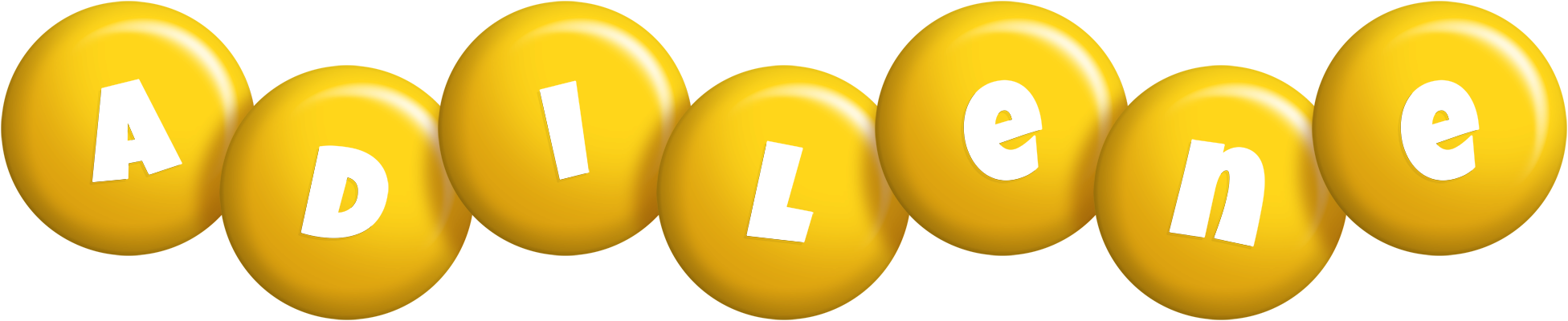 Adilene candy-yellow logo
