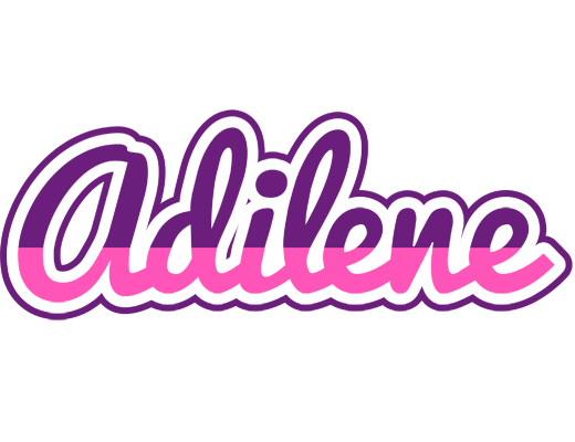 Adilene cheerful logo