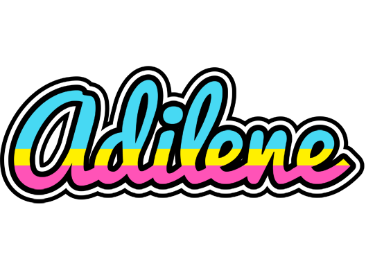 Adilene circus logo