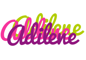 Adilene flowers logo