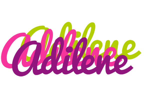 Adilene flowers logo
