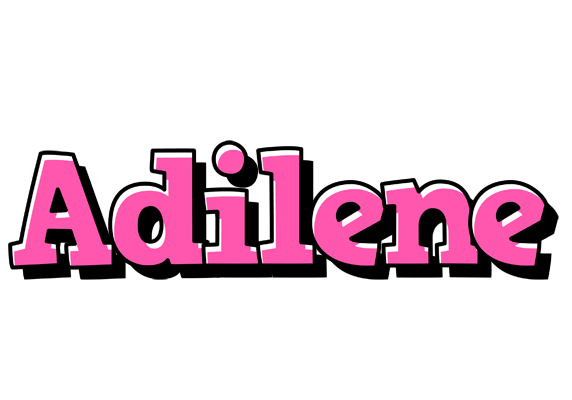 Adilene girlish logo