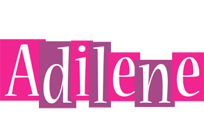 Adilene whine logo