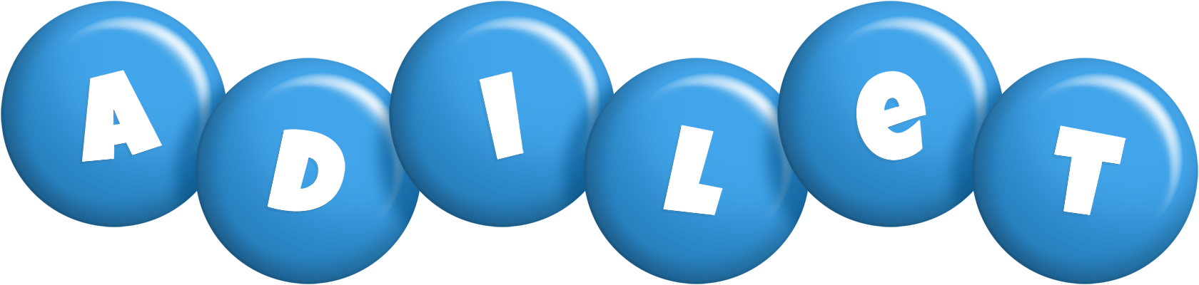 Adilet candy-blue logo