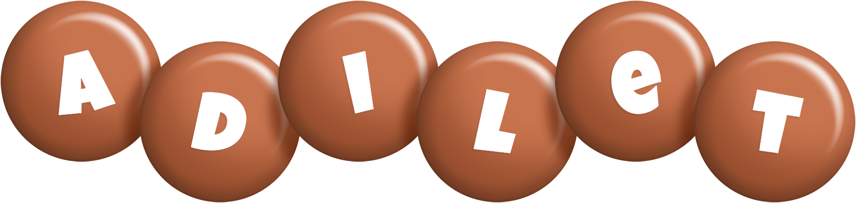 Adilet candy-brown logo