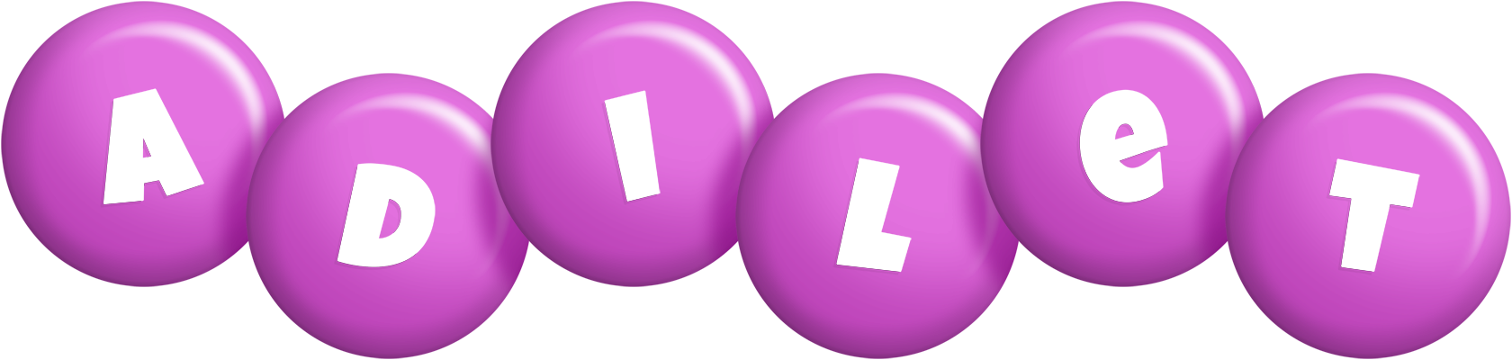 Adilet candy-purple logo