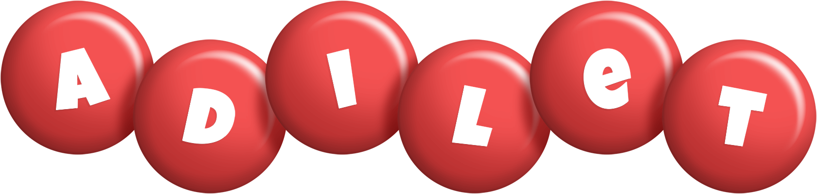 Adilet candy-red logo
