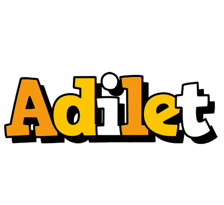 Adilet cartoon logo