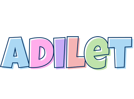 Adilet pastel logo