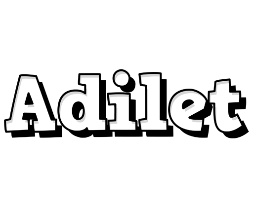 Adilet snowing logo