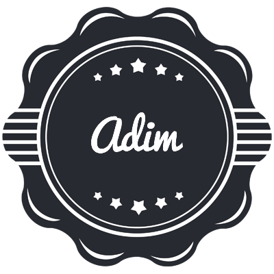 Adim badge logo