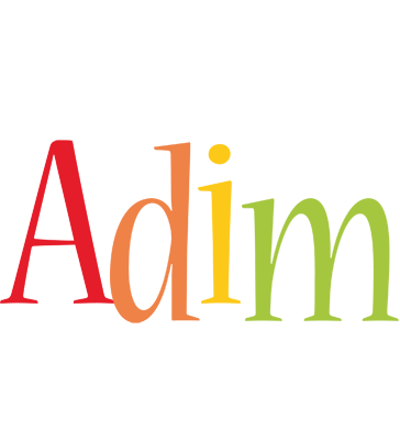 Adim birthday logo