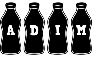 Adim bottle logo