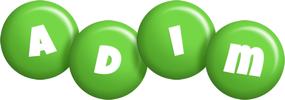 Adim candy-green logo