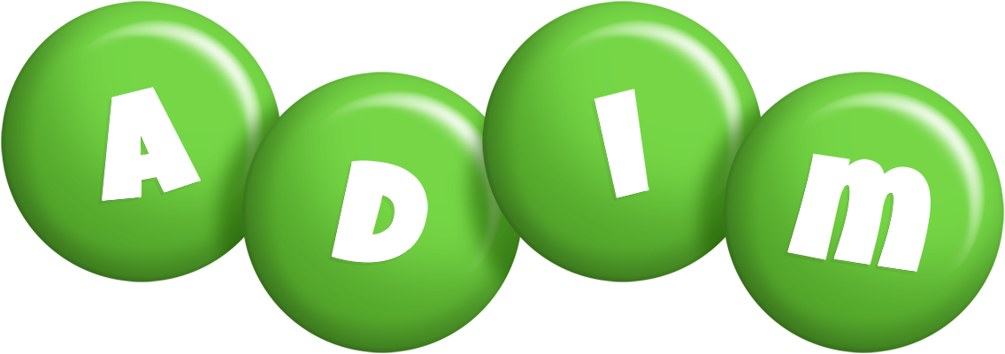 Adim candy-green logo