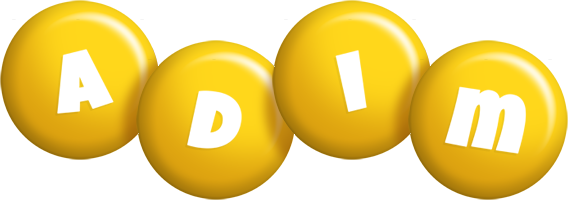 Adim candy-yellow logo