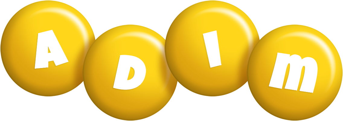 Adim candy-yellow logo