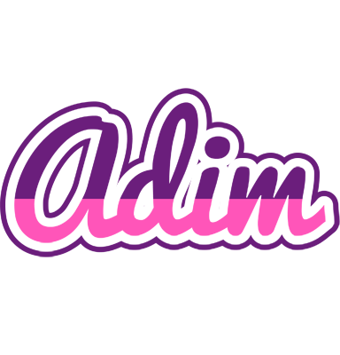Adim cheerful logo