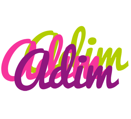 Adim flowers logo