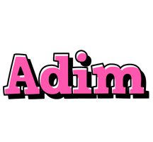 Adim girlish logo