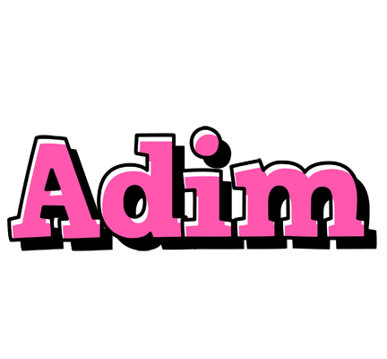 Adim girlish logo
