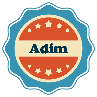 Adim labels logo