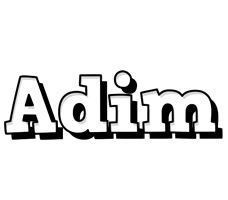 Adim snowing logo