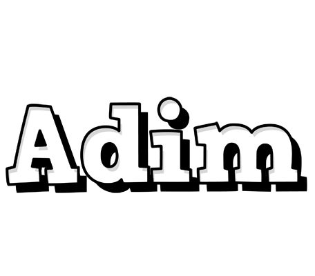 Adim snowing logo