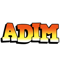 Adim sunset logo