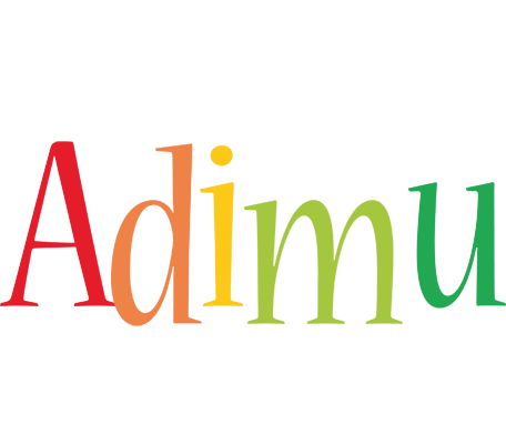 Adimu birthday logo