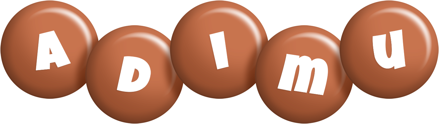 Adimu candy-brown logo