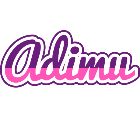Adimu cheerful logo