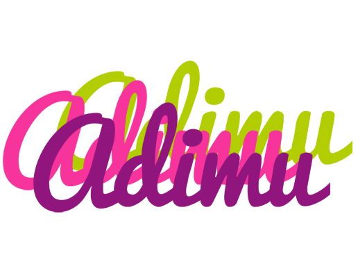 Adimu flowers logo