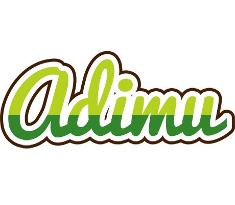 Adimu golfing logo