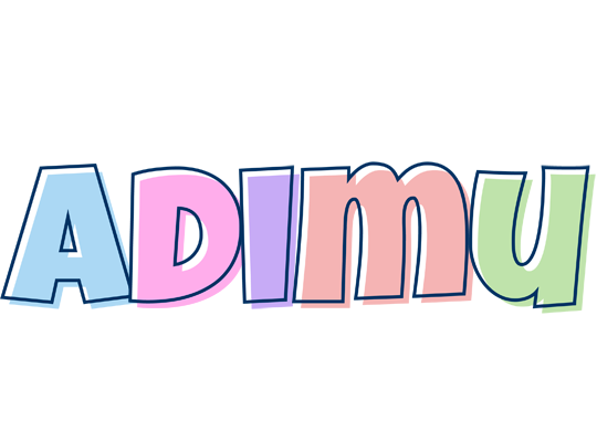 Adimu pastel logo