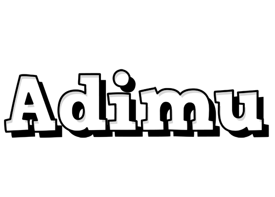 Adimu snowing logo