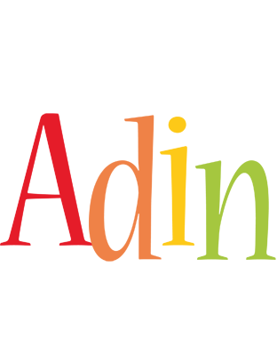 Adin birthday logo