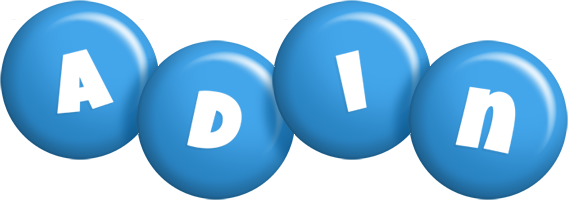 Adin candy-blue logo