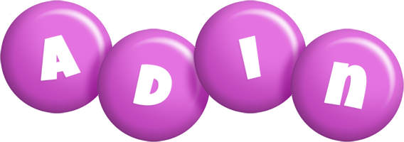 Adin candy-purple logo