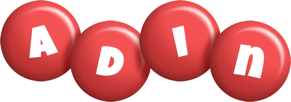 Adin candy-red logo