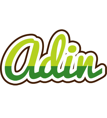 Adin golfing logo